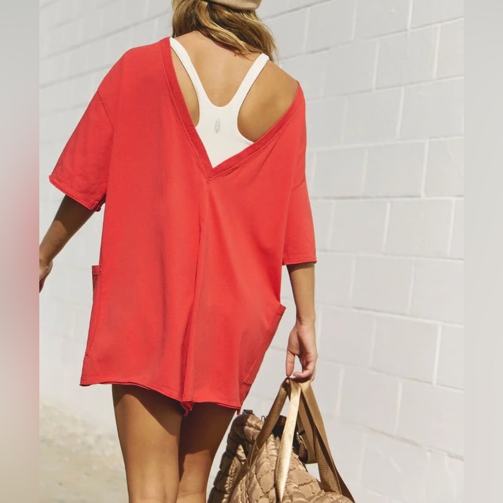 FREE PEOPLE MOVEMENT Women' Hot Shot Romper T Size S & M - Picture 2 of 9